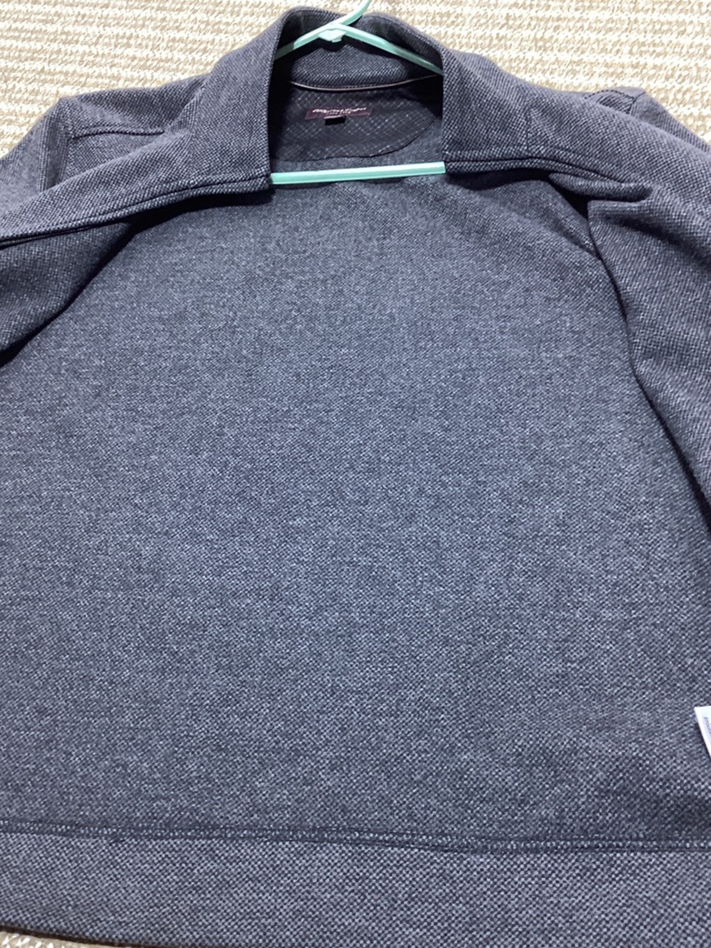 Johnston & Murphy Size large Charcoal Full-Zip Jacket - Picture 8 of 9
